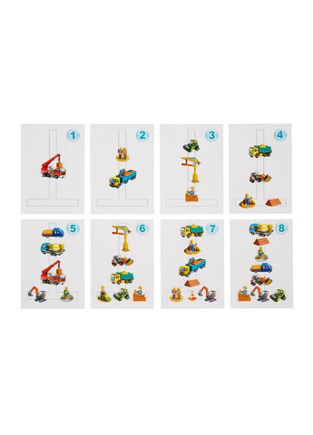 Дерев'яна розвиваюча гра на липучці "Будівельний майданчик" (ПСФ037) PSF037 Ubumblebees (300388178)