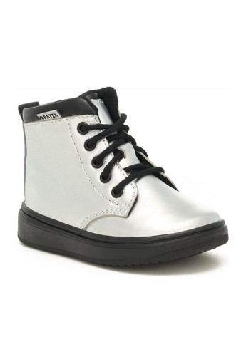 Серебряные повседневные ботинки утепленные 11561001 Bartek