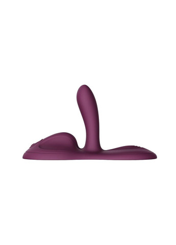 Sit-on-top смарт-вібратор – Flora Smart Vibrating Pad Velvet Purple, 9 моторів Zalo (303887911)
