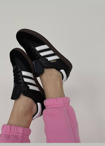 Черные кроссовки black, вьетнам adidas Samba
