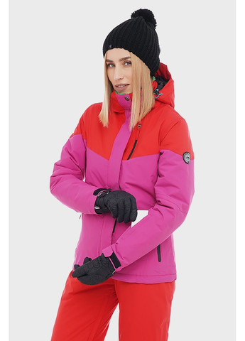 Куртка гірськолижна Lili orange red/raspberry pink W жіноча - BL2021-013 Brooklet (358497995)