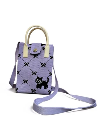👜 Сумочка для смартфона «Lavender Kitty» by David Jones (402770892)