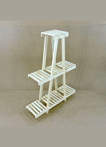 Подставка для цветов из дерева Шамбери бланже (ЦВТ-006401) No Brand (328225988)