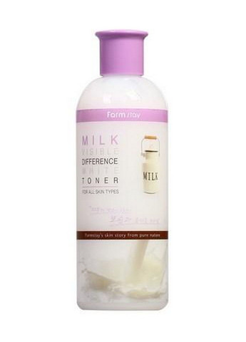 Зміцнюючий тонер для обличчя milk visible difference moisture FarmStay (282592128)