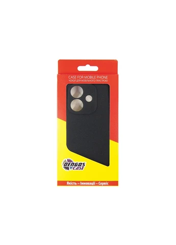 Чохол до мобільного телефона Oppo A3X Carbon + glass (Black) (DG-KM-123) DENGOS Oppo A3X Carbon + glass (Black) (326595133)