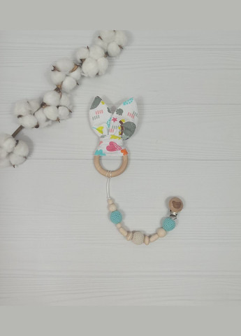 Комфортер Ведмедик, брязкальце і Еко гризунок Шурхітливі вушка з підвіскою a.l.babybox Коала на веселці No Brand (315488132)