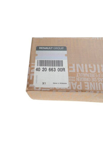 Диск тормозной (передний) Dacia Duster 10-18 (269x22) (с покрытием) 402066300R (opt-om) Renault (339642863)