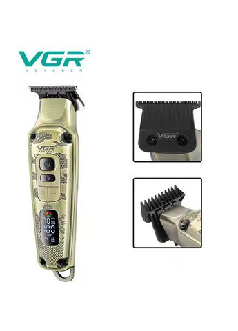 Набор для стрижки волос и бороды 3в1 VGR V642 — машинка, триммер, шейвер. No Brand - (366664475)