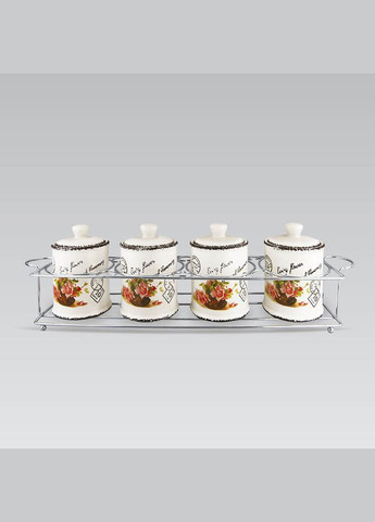 Набір банок для зберігання MR-20050-04СS 200 мл 5 предметів Maestro (364767888)