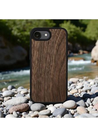 Накладка SkinBacker Wood для Apple iPhone 16е Американский орех (79792) Stenk (362376418)