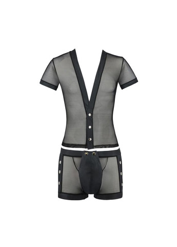 Комплект сетчатого мужского белья 052 Set Michael black - CherryLove Passion (296623509)