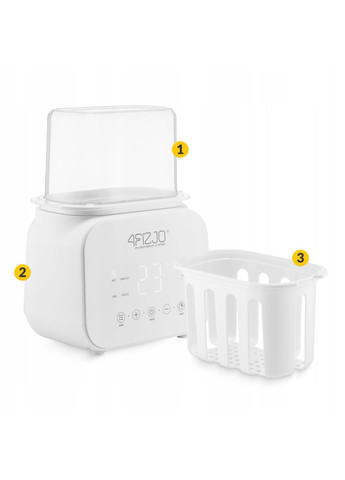 Подогреватель/стерилизатор для бутылочек Twin 4 в 1 White () 4FIZJO P-5905973402392 (356769903)