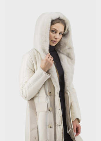 Молочний демісезонний Пуховик Basic