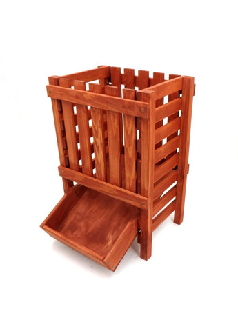 Лоток для фруктов и овощей из дерева Онион коралл (ЯХО-000414) No Brand (327849515)