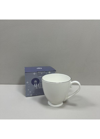 Чашка фарфоровая 440 мл Серебро 2225-4 S&T (362497072)