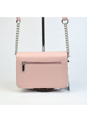 Рожева жіноча маленька молодіжна сумка крос-боді клатч через плече на три відділення Alex&Mia (354182787)