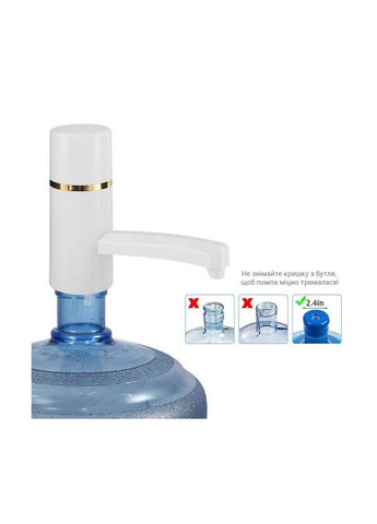 E4 white, Электронасос для воды с зарядкой, электрический, белый ViO (322594739)