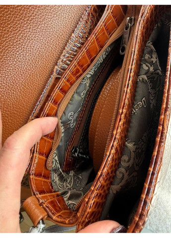 Сумка жіноча натуральна шкіра лак, стильна модель (2050) Desisan (370784585)