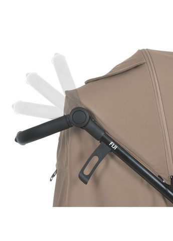 Коляска детская прогулочная с москитной сеткой и чехлом на ножки Бежева (ME 1113-2) El Camino (334003797)