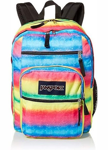 Вместительный рюкзак Backpack Big Student 34L Разноцветный JanSport (298284159)