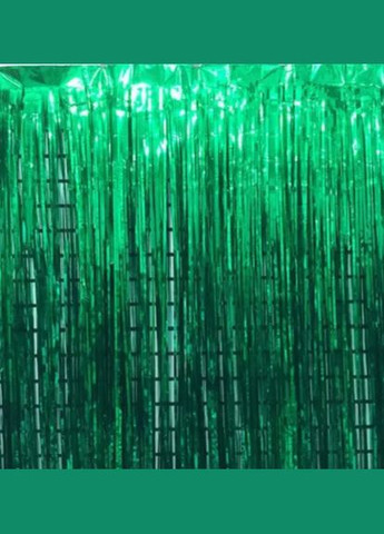 Дождик для фотозоны украшение 245 см на 92 см зеленый Jannet Дощик (316580326)