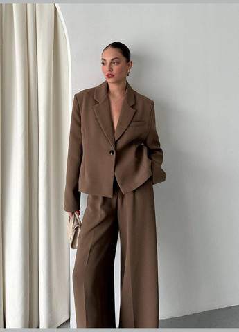 Жіночий брючний костюм вільного крою MonCher (338186223)