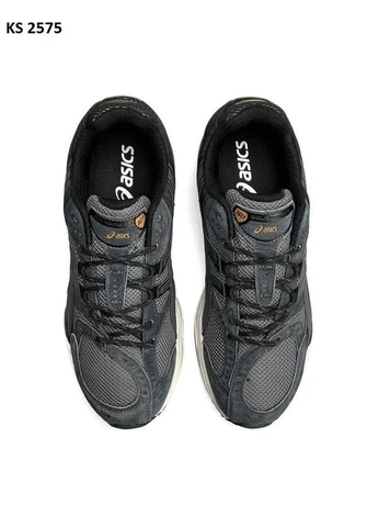 Серые демисезонные кроссовки мужские asics gel-nimbus 10.1 dark gray асикс гель нимбус 10.1 No Brand