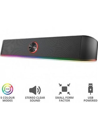Колонка GXT 619 Thorne RGB Illuminated Soundbar Black (24007) Trust (306745571)