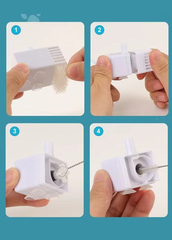 Питьевой фонтан для кошек и собак WF050 1.5L, поилка для кота и собак с фильтром Прозрачный NPET (299915573)