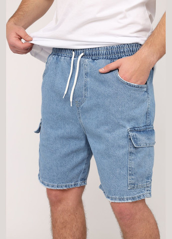 Шорти чоловічі колір синій ЦБ-00275666 TRANZIT (332767577)