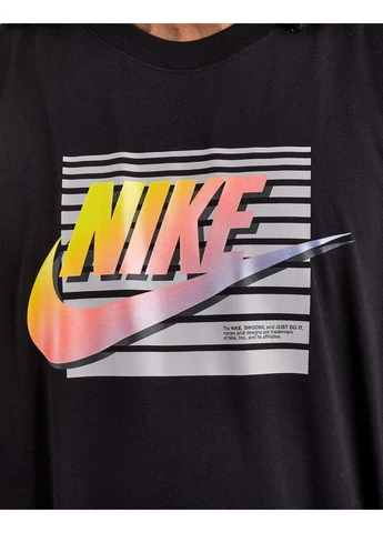 Черная футболка nsw futura tee black fq7995-010 Nike