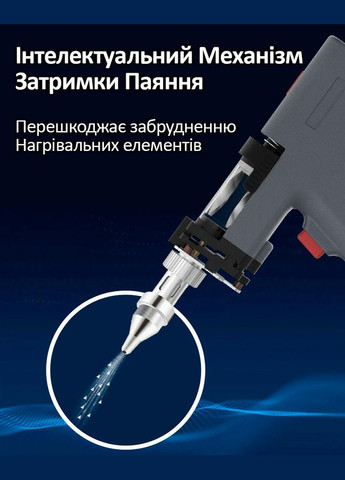 Демонтажная паяльная станция TV2 / вакуумный оловоотсос / LCD дисплей / 300-500°C / 200 Вт Quick (317204226)