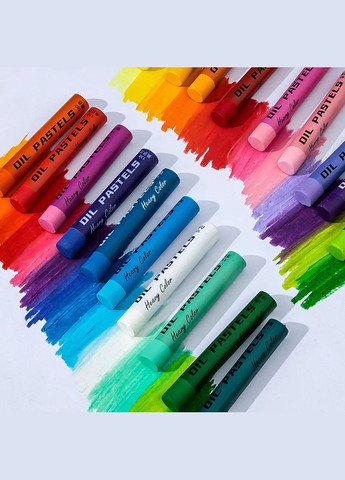 Олійна пастель, 36 кольорів, м'яка художня пастель для живопису, малюнків No Brand (369802996)
