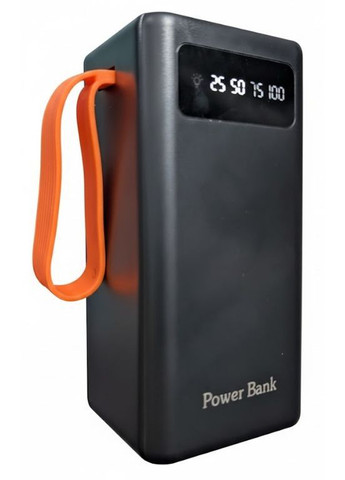 Портативний повербанк Smart 50000 мАг зі швидкою зарядкою пристроїв та зручним Помаранчевим ремінцем (2104618894) No Brand (372466569)