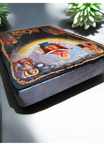 Панно-икона «Покрова». Казацкая икона на дереве 19×28 см Handmade (368787161)