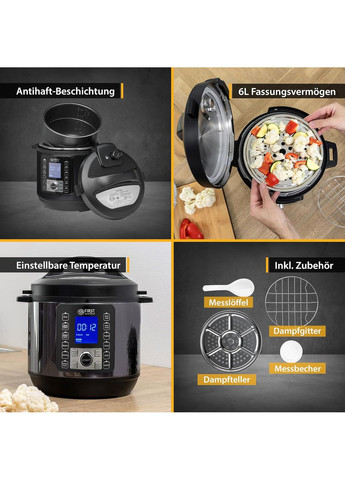 Мультиварка-скороварка Austria FA-5130-2-GR First (361852147)