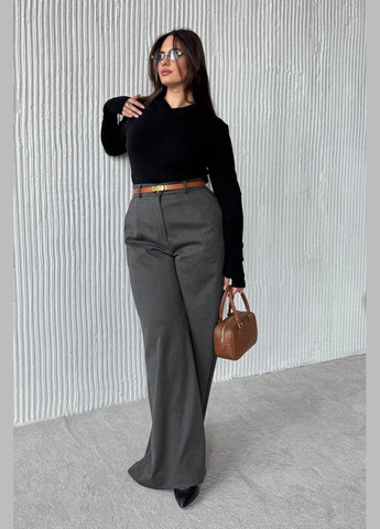 Брюки палаццо на осень и зиму без ремня Jadone Fashion (308284261)