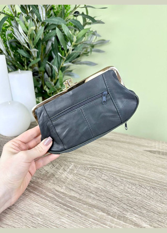 Жіночий великий гаманець монетниця на застібці поцілунок / гаманець для дріб'язку Classic (334100246)