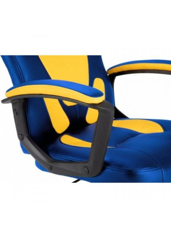 Крісло ігрове X1414 Blue/Yellow GT Racer x-1414 blue/yellow (276390418)