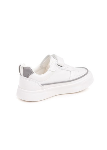 Белые всесезон кроссовки Fashion L3520 біло-сірі (25-30)