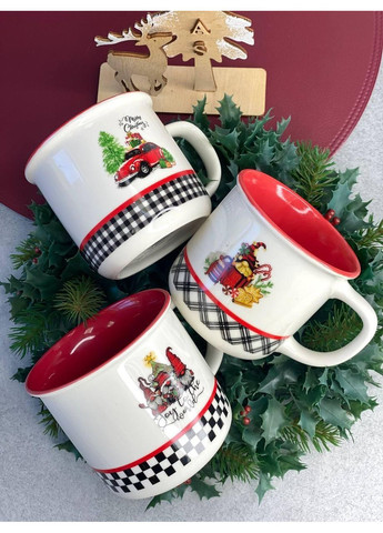 Кружка 400мл "Новогодние мысли" отличная кружка для повседневного пользования с разными рисунками Рисунок 3 OSM (365549111)