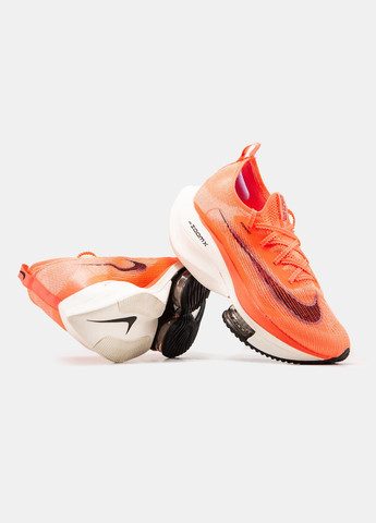 Кросівки жіночі Nike Air Zoom Alphafly orange white | Найк Аір Зум Алфафлай помаранчеві білі No Brand помаранчеві демісезони (315761828)