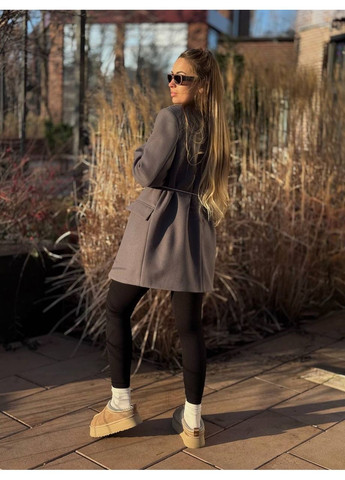 Сіре демісезонне 🖤 Піджак-пальто "Urban Grace" Vione