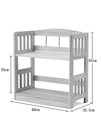 Стелаж кухонний з дерева Чаліс 2 каррі (СТА-211403) No Brand (327868752)