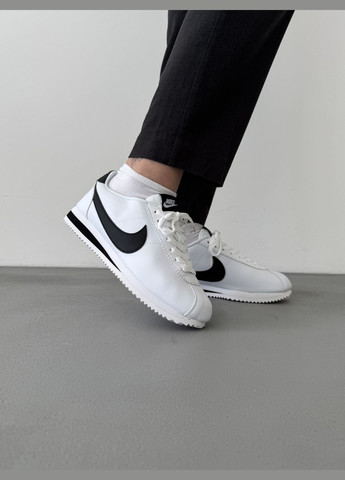 Кросівки жіночі і чоловічі Nike Cortez white | Найк Кортез білий No Brand білі демісезони (316231459)