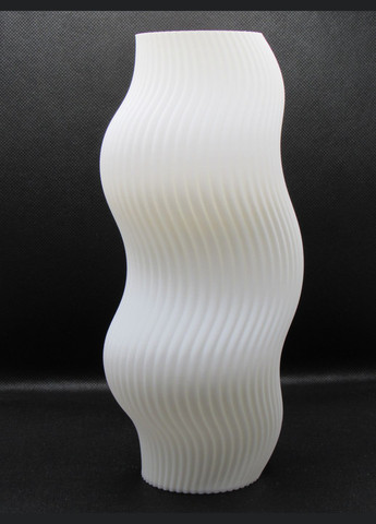 Ваза Хвиля біла No Brand (322233968)