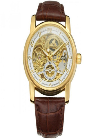 Женские наручные механические часы Star II Коричневый Forsining (304390969)