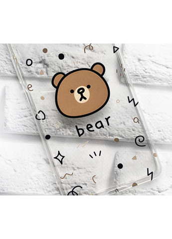 Чохол з потовщеними кутами на Xiaomi Redmi Note 13 Pro 5G:: Ведмедик (принт 76) CASE CONTROL (360701869)