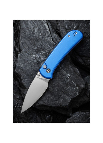 Ніж складаний Qubit Bright Blue Aluminum C22030E-3 Civivi (353502211)
