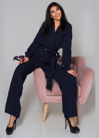 Комбінезон Liton комбінезон-брюки чорний діловий, повсякденний костюмна